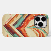 ハート型レトロ Case-Mate iPhoneケース (裏面 (横))