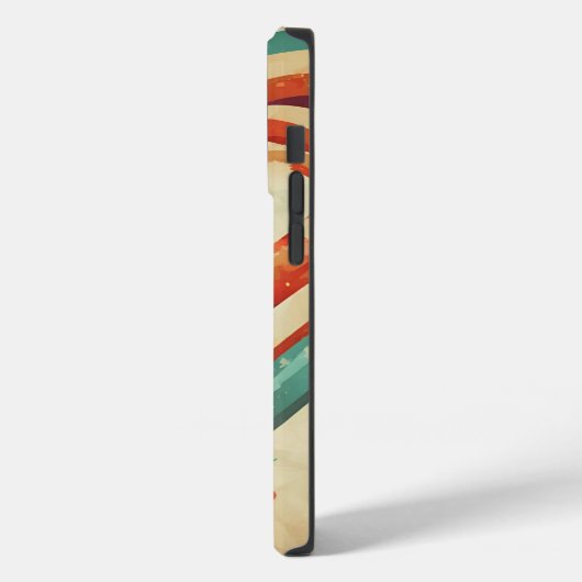 ハート型レトロ Case-Mate iPhoneケース (裏面 / 左)