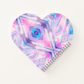 ハート型体操スパイラルノート ノートブック (裏面)