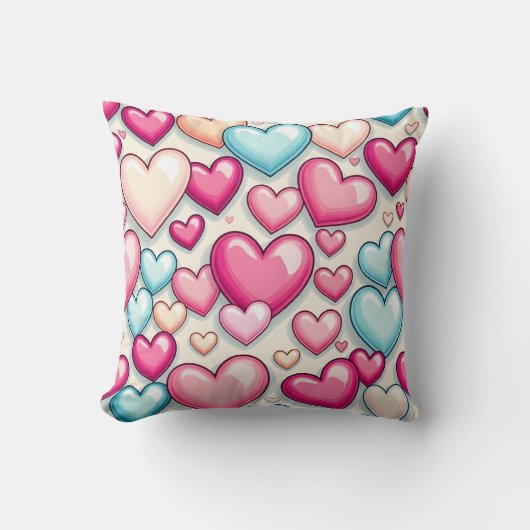 ハート型枕クッション クッション (正面)