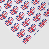 ハート型統一されたキングダムフラッグ/ユニオンジャック 薄葉紙 (詳細)