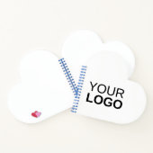 ハート型螺旋綴じノート ノートブック (内部)