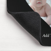 ハート型2フォトコラージュポスター マウスパッド (コーナー)