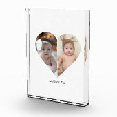 ハート型2フォトコラージュ フォトブロック (右)
