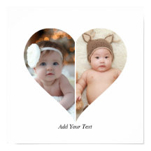 ハート型2フォトコラージュ