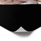 ハート型2フォトコラージュ ポスター (角)