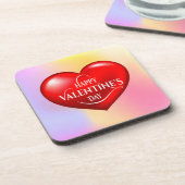 ハート型3D赤ラブシンボル–50420 コースター (左側)