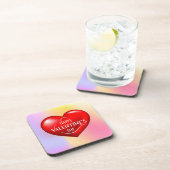 ハート型3D赤ラブシンボル–50420 コースター (右側)