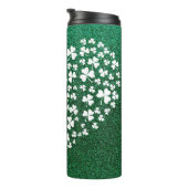 ハート型4枚の葉のクローバー タンブラー (回転右)