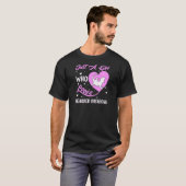ハート型 ただのヒゲドラゴンが好きな女の子 Tシャツ (正面フル)