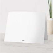 ハート型 カスタム セイント マイケルズ マウント コーンウォール ボート付き カード (裏面)