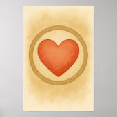 ハート境界 ポスター (正面)