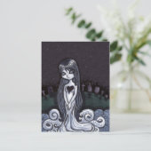 ハート壊れた幽霊 ポストカード (スタンド正面)