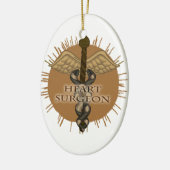 ハート外科医 セラミックオーナメント (左)