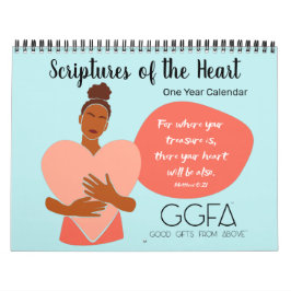 ハート女のクリスチャンの聖なる書物、 経典 カレンダー