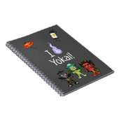 ハート妖怪!化日本の物 ノートブック (右側)