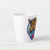 ハート妖精 カフェラテマグ (正面)