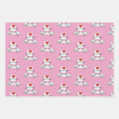 ハート妖精©ギフトラッピング紙 ラッピングペーパーシート (正面)