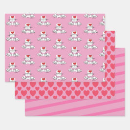 ハート妖精©ギフトラッピング紙 ラッピングペーパーシート