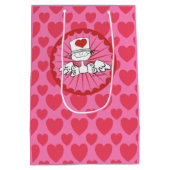 「ハート妖精」©パーティー抱き枕 ミディアムペーパーバッグ (裏面)