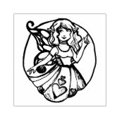 ハート妖精 ラバースタンプ (インプリント)