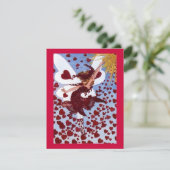 ハート妖精 招待状 (スタンド正面)