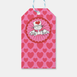 "ハート妖精"©誕生日ギフトラベル ギフトタグ