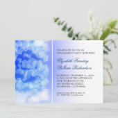 ハート婚約パーティ招待状 招待状 (スタンド正面)