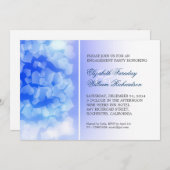 ハート婚約パーティ招待状 招待状 (正面/裏面)