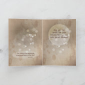 ハート宗教勇気付けられる カード (内部)