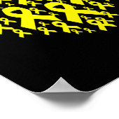 ハート小児がん認識度 ポスター (角)