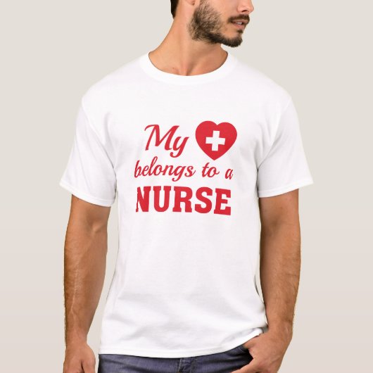 ハート属ナース Tシャツ (正面)