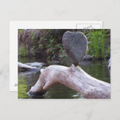 ハート岩 ポストカード (正面/裏面)