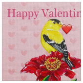 ハート布付き金網 ファブリック (クローズアップ)