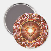 ハート座 マグネット (正面/裏面)