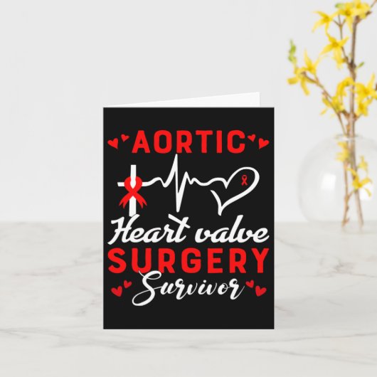 ハート弁手術を受けた遺族ハート病後遺症 カード (黄色い花)