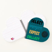 ハート形のノート ノートブック (内部)