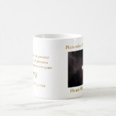 ハート形の月のコーヒー・マグ コーヒーマグカップ (中央)