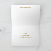 ハート形の月の挨拶状 シーズンカード (内部)