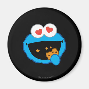 ハート形の目をしたスマイルコ cookie マグネット
