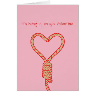 ハート形の締めなわ