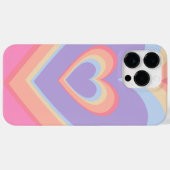 ハート形の虹 Case-Mate iPhoneケース (裏面 (横))