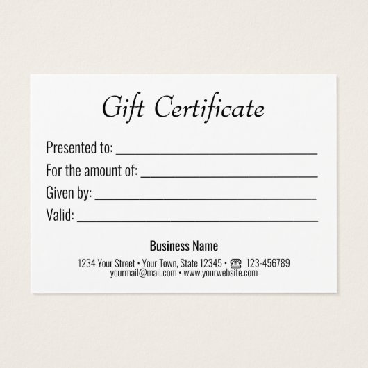 ハート形の赤いローズバレンタインのギフト券 (裏面)