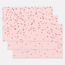 ハート形ピンクと赤いハート