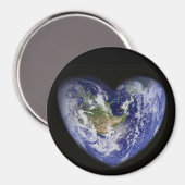 ハート形土磁石 マグネット (正面/裏面)