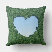 ハート形湖 クッション (裏面)