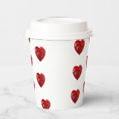 ハート形状 紙コップ (左)