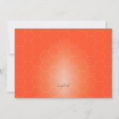 ハート心電図写真卒業Inv 招待状 (裏面)