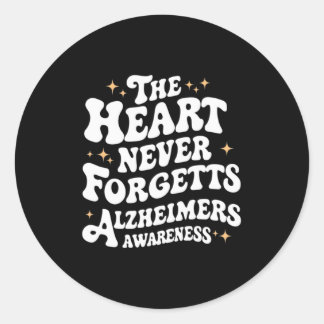 ハート忘れNever Dementia Heimers認識度 ラウンドシール