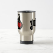 ハート愛のトラクター国 トラベルマグ (中央)